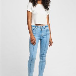 EUC Hudson high rise skinny 28
